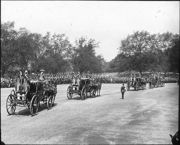 Funeral of Edward VII - State Carriage in Hyde Park