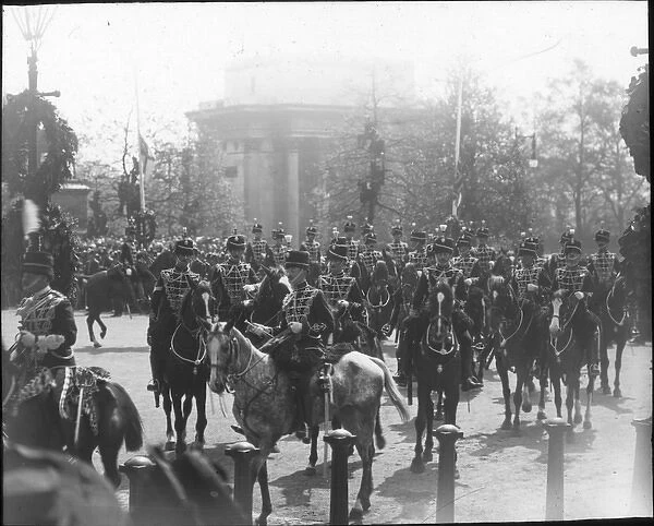Funeral of Edward VII - Territorials (in Procession)