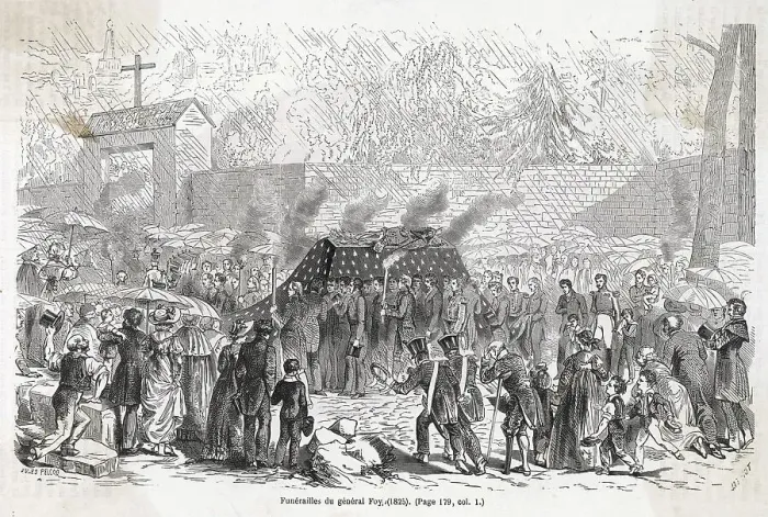 Framed Print : FUNERAL OF GENERAL FOY Framed Print : FUNERAL OF GENERAL FOY