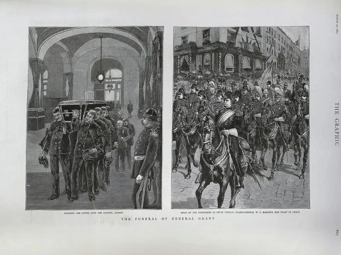 Framed Print : The Funeral of General Ulysses S. Grant Framed Print : The Funeral of General Ulysses S. Grant
