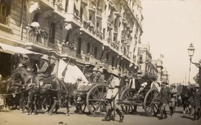 Framed Print : Funeral of Governor General Lee Stack, Cairo Framed Print : Funeral of Governor General Lee Stack, Cairo