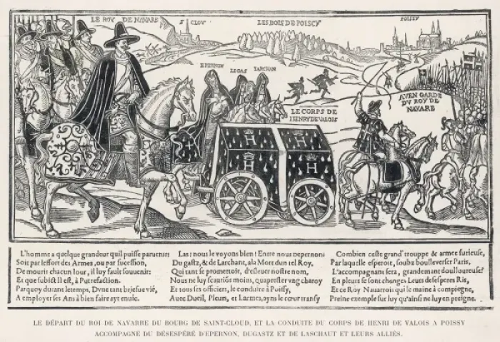 Framed Print : Funeral of Henri III Framed Print : Funeral of Henri III