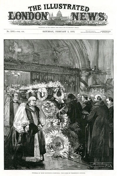 Funeral of Lord Randolph Churchill 1895