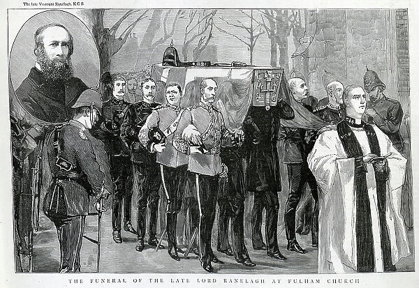 Funeral of Lord Ranelagh, Fulham