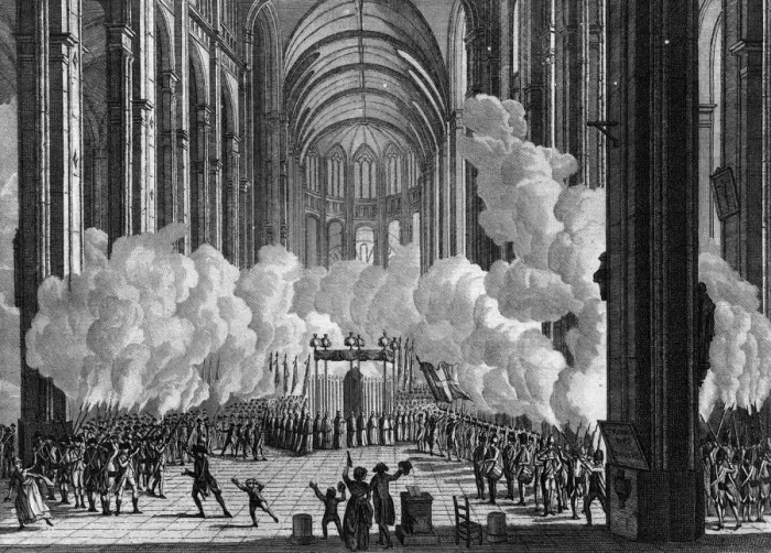 Framed Print : FUNERAL OF MIRABEAU Framed Print : FUNERAL OF MIRABEAU