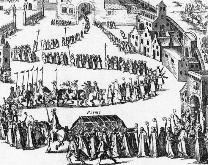 Framed Print : Funeral of Parma Framed Print : Funeral of Parma