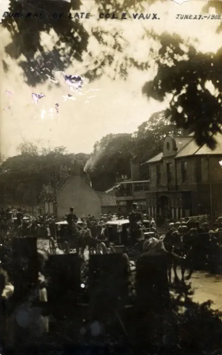 Framed Print : Funeral Procession, Barton, Yorkshire Framed Print : Funeral Procession, Barton, Yorkshire