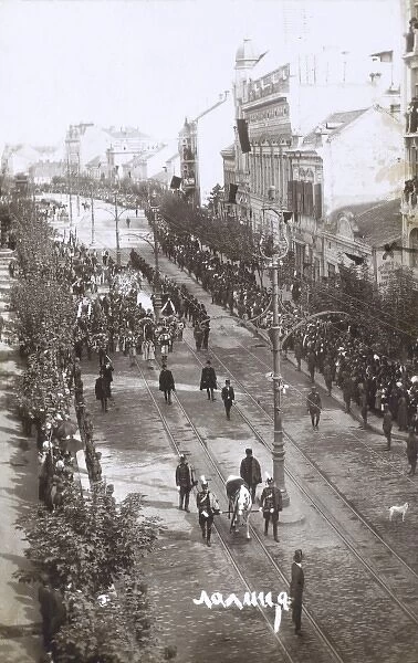 Funeral procession of King Alexander I of Yugoslavia