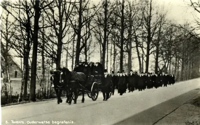 Framed Print : Funeral Procession, Twente