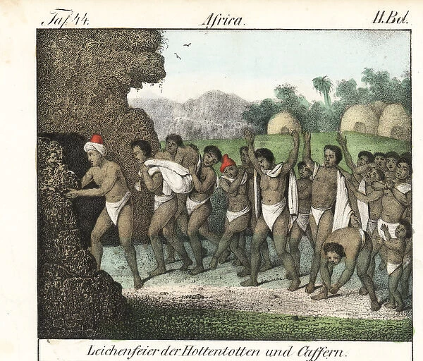 Funeral rites of the Xhosa and Khoikhoi people