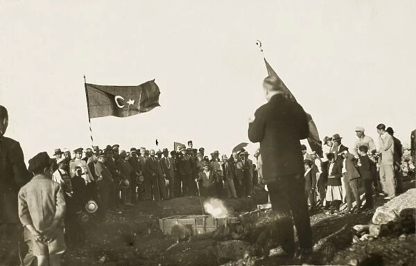 Funeral of a Turkish Officer