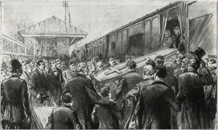 Framed Print : Funeral of William Ewart Gladstone, four times British Prime Minister Framed Print : Funeral of William Ewart Gladstone, four times British Prime Minister