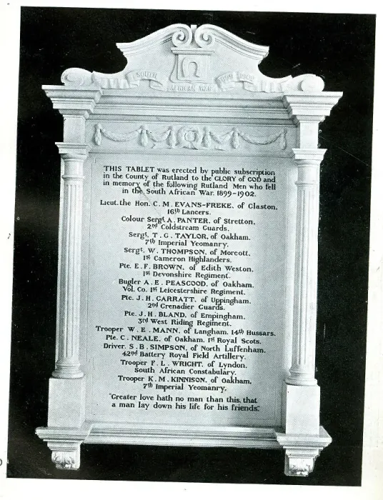 Framed Print : Funerary Monument - Boer War Tablet Framed Print : Funerary Monument - Boer War Tablet