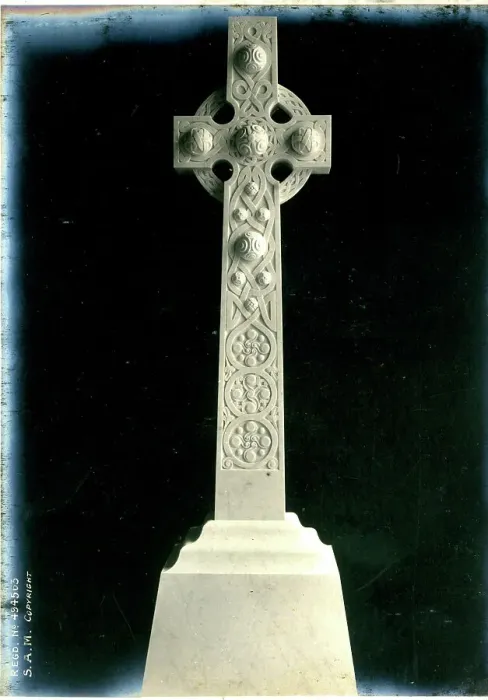 Framed Print : Funerary Monument - Celtic Cross Framed Print : Funerary Monument - Celtic Cross