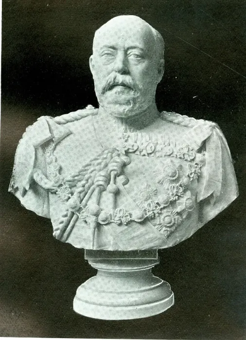 Framed Print : Funerary Monument - King Edward VII Framed Print : Funerary Monument - King Edward VII