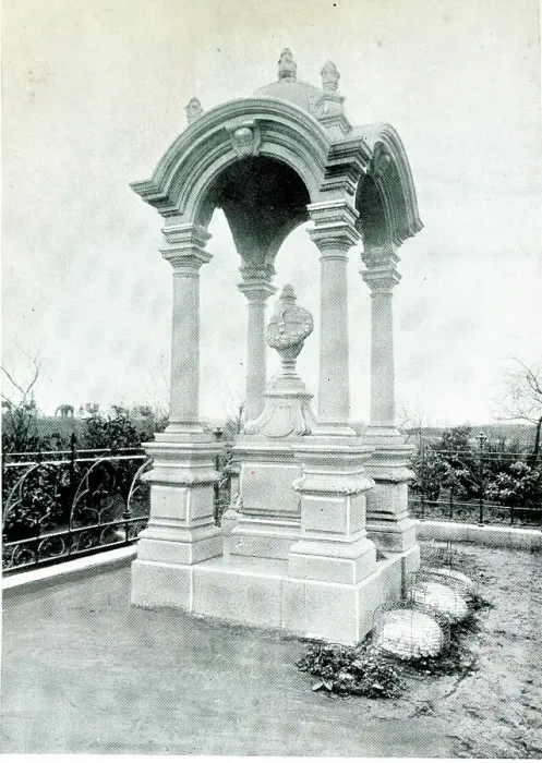 Framed Print : Funerary Monument - Stone Canopy Framed Print : Funerary Monument - Stone Canopy
