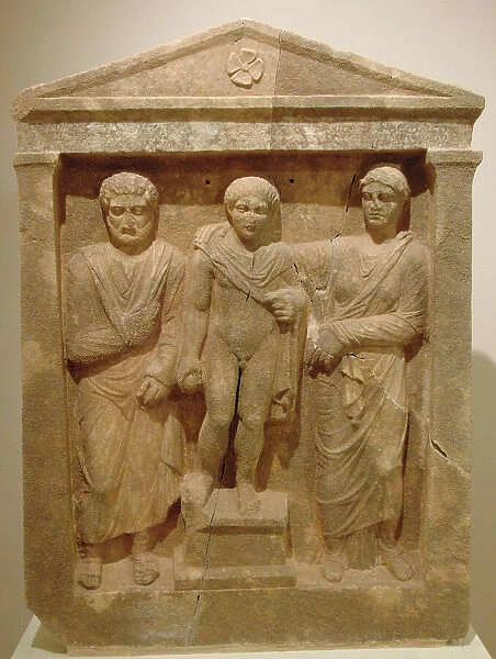 Funerary stele of Paramonos. Greece