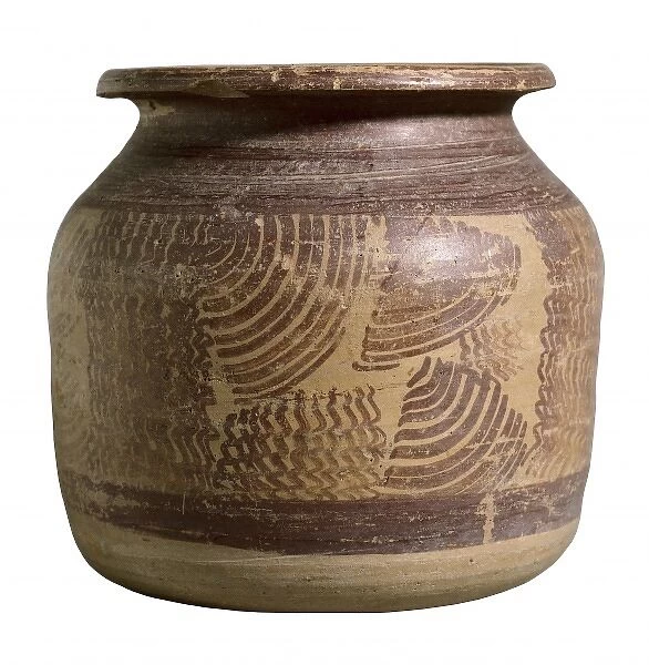 Funerary Urn. 5th c. BC. Iberian art. Ceramics