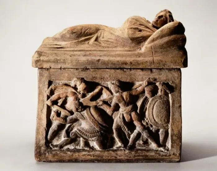 Framed Print : Funerary urn Framed Print : Funerary urn