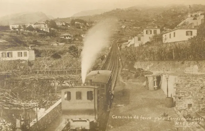 Framed Print : Funicular Cog Railway - Madeira, Portugal Framed Print : Funicular Cog Railway - Madeira, Portugal