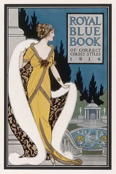 Fur-Trim Dress 1914