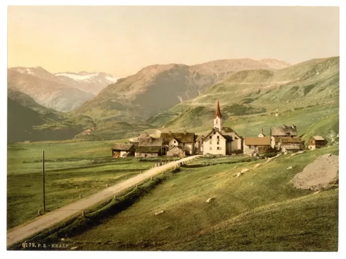 Framed Print : Furka Pass, Realp, general view, Bernese Oberland, Switzerla Framed Print : Furka Pass, Realp, general view, Bernese Oberland, Switzerla