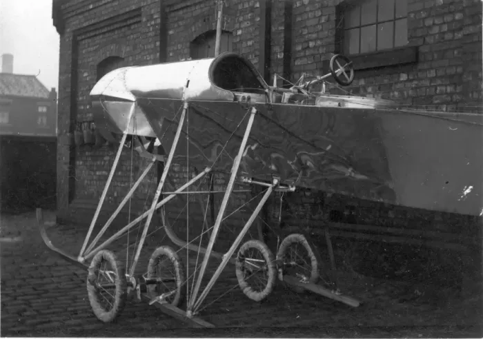 Framed Print : The fuselage of Lt Spenser Greys two-seat Mercury III Framed Print : The fuselage of Lt Spenser Greys two-seat Mercury III