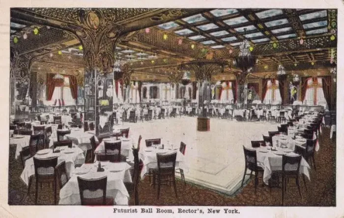 Framed Print : Futurist Ballroom at Rectors, New York Framed Print : Futurist Ballroom at Rectors, New York