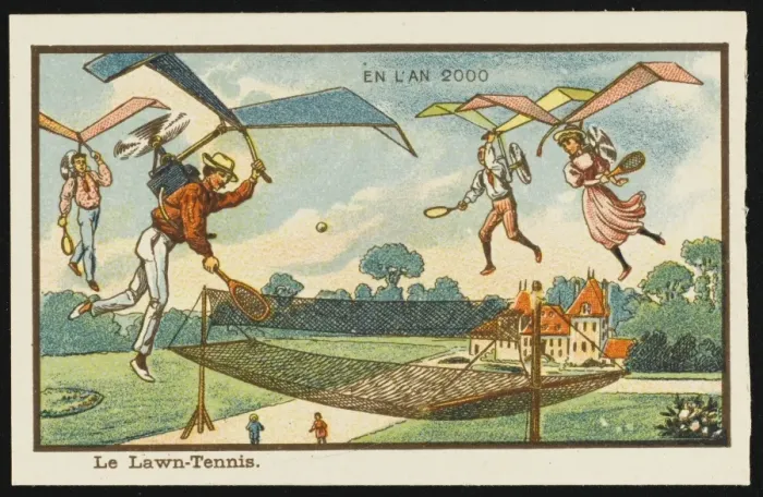 Framed Print : Futuristic aerial tennis Framed Print : Futuristic aerial tennis