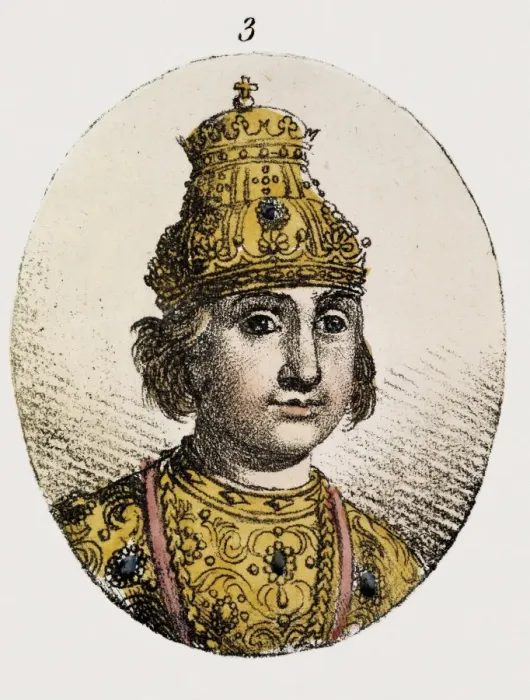 Framed Print : Fyodor II Borisovich Godunov (1589-1605). Tsar Framed Print : Fyodor II Borisovich Godunov (1589-1605). Tsar
