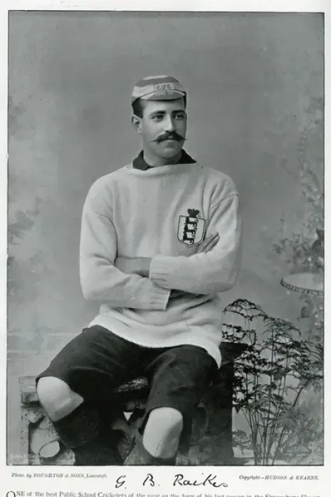 Framed Print : G B Raikes, England Amateur goalkeeper Framed Print : G B Raikes, England Amateur goalkeeper