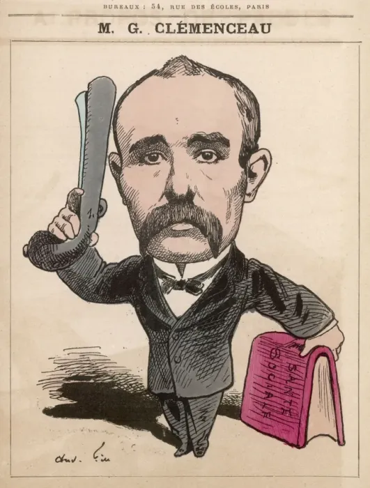 Framed Print : G Clemenceau / Gill / Hommes Framed Print : G Clemenceau / Gill / Hommes