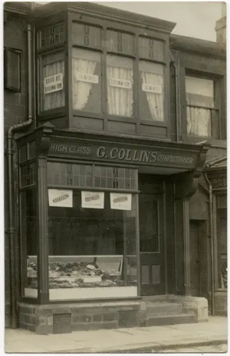 Framed Print : G Collins - Confectioner - Refreshment Room & Cyclists Rest Framed Print : G Collins - Confectioner - Refreshment Room & Cyclists Rest