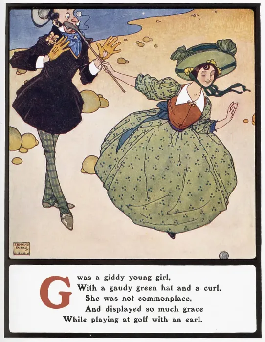 Framed Print : G was a giddy young girl Framed Print : G was a giddy young girl