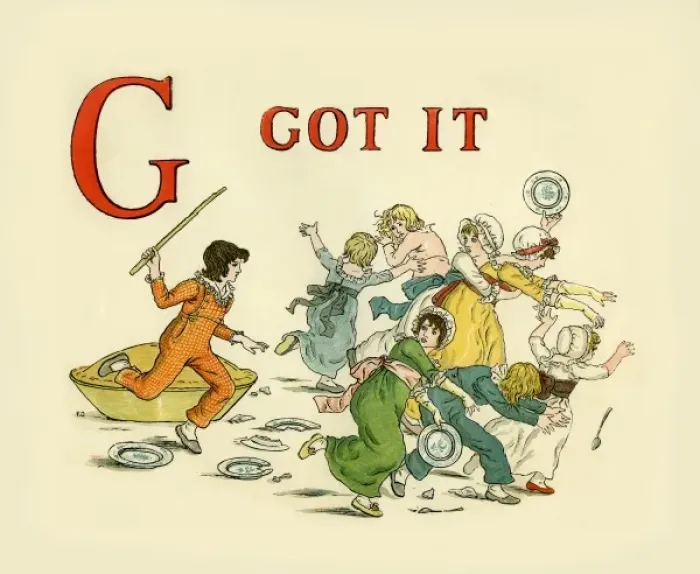 Framed Print : G Got it Framed Print : G Got it