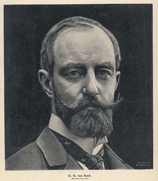 G H Von Koch. GERARD HALFRED von KOCH Swedish statesman