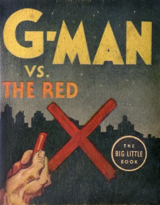 Framed Print : G-Man vs The Red X book cover Framed Print : G-Man vs The Red X book cover