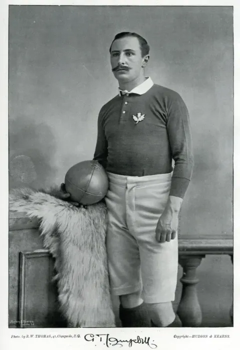 Framed Print : G T Campbell, Scottish Rugby International player Framed Print : G T Campbell, Scottish Rugby International player