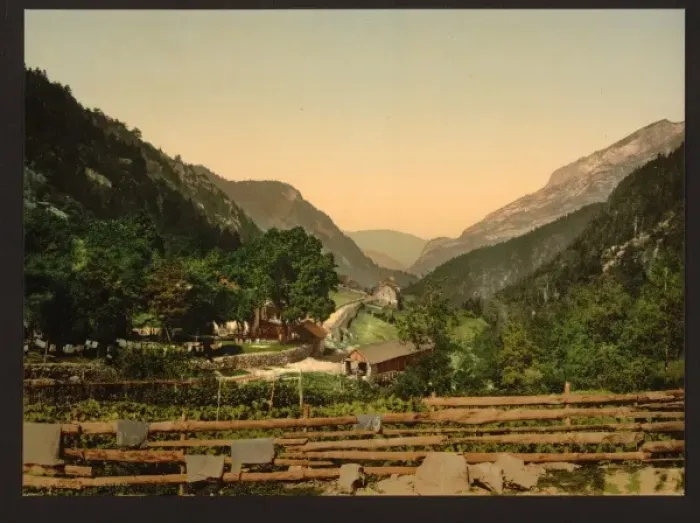 Framed Print : Gabas, Pyrenees, France Framed Print : Gabas, Pyrenees, France