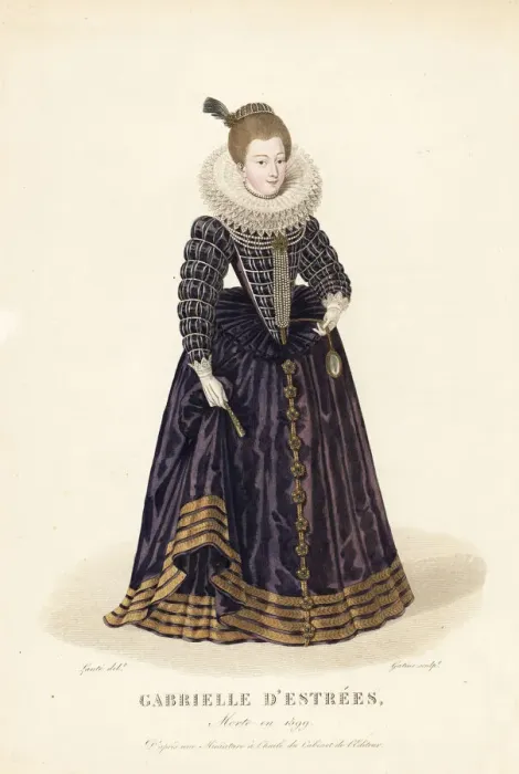 Framed Print : Gabrielle d Estrees, mistress of King Henry Framed Print : Gabrielle d Estrees, mistress of King Henry