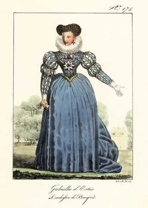 Framed Print : Gabrielle d'Estrées, mistress, confidante and adviser of Henry Framed Print : Gabrielle d'Estrées, mistress, confidante and adviser of Henry