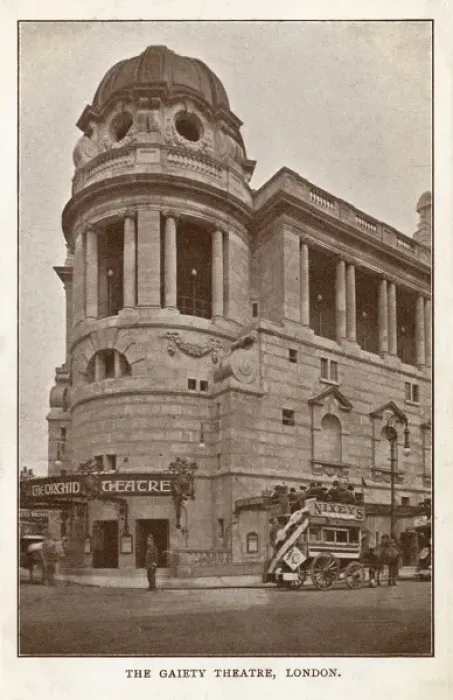 Framed Print : The Gaiety Theatre, London Framed Print : The Gaiety Theatre, London