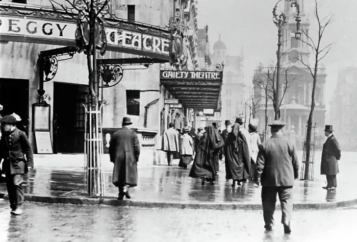 Framed Print : The Gaiety Theatre, London, early 1900s Framed Print : The Gaiety Theatre, London, early 1900s