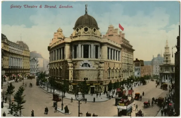 Framed Print : Gaiety Theatre / Strand Framed Print : Gaiety Theatre / Strand