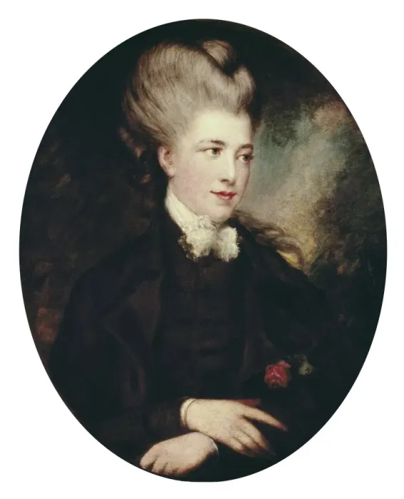 Framed Print : GAINSBOROUGH, Thomas (1727-1788). Lady Georgiana Framed Print : GAINSBOROUGH, Thomas (1727-1788). Lady Georgiana
