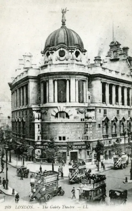 Framed Print : The Gaitety Theatre, Aldwych, Strand, London Framed Print : The Gaitety Theatre, Aldwych, Strand, London