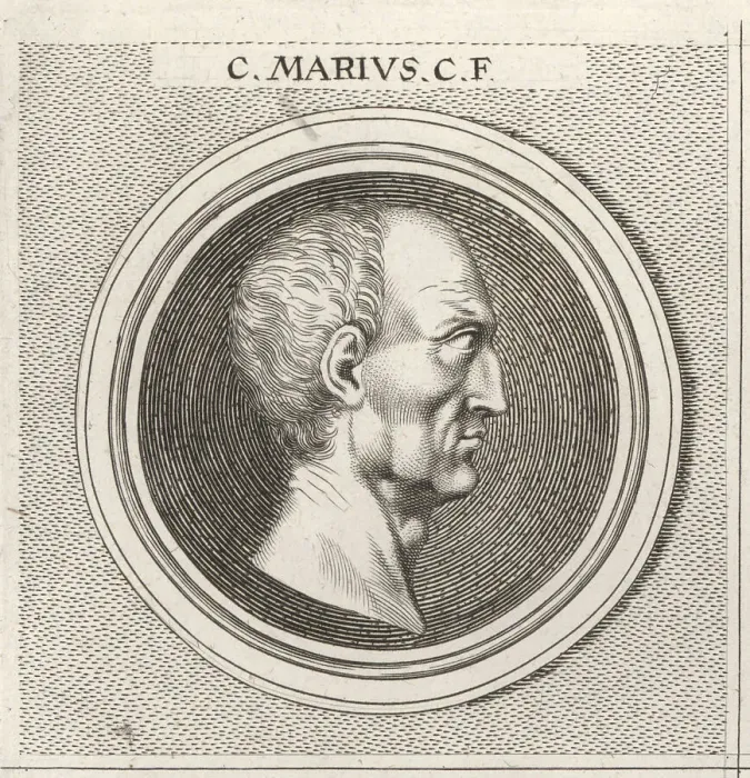 Framed Print : Gaius Marius, Roman general and politican, c.157-86 BC Framed Print : Gaius Marius, Roman general and politican, c.157-86 BC