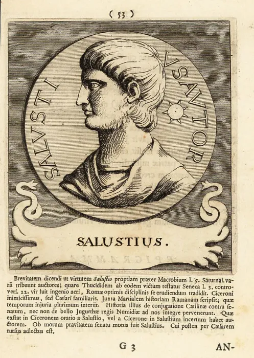 Framed Print : Gaius Sallustius Crispus, Roman historian and politician Framed Print : Gaius Sallustius Crispus, Roman historian and politician
