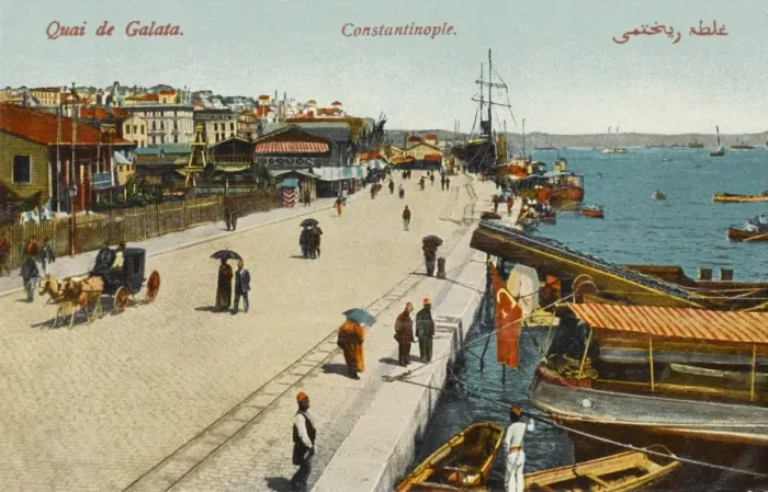 Framed Print : Galata Quay - Istanbul Framed Print : Galata Quay - Istanbul