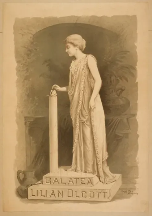 Framed Print : Galatea. Lilian Olcott Framed Print : Galatea. Lilian Olcott